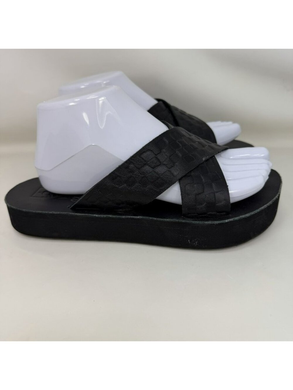 Vans Karina Rozunko Strap Mega Platform Sandals Black Women’s Size 8